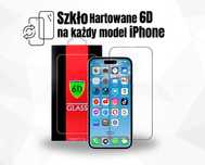 Szkło hartowane 5D na każdy model iPhone wraz z montażem