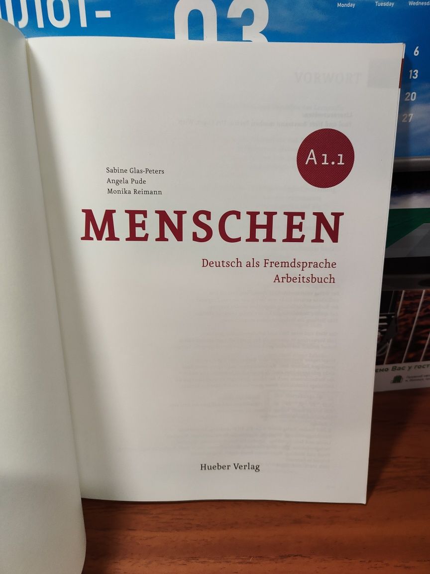 Menschen,Hueber ,A 1.1