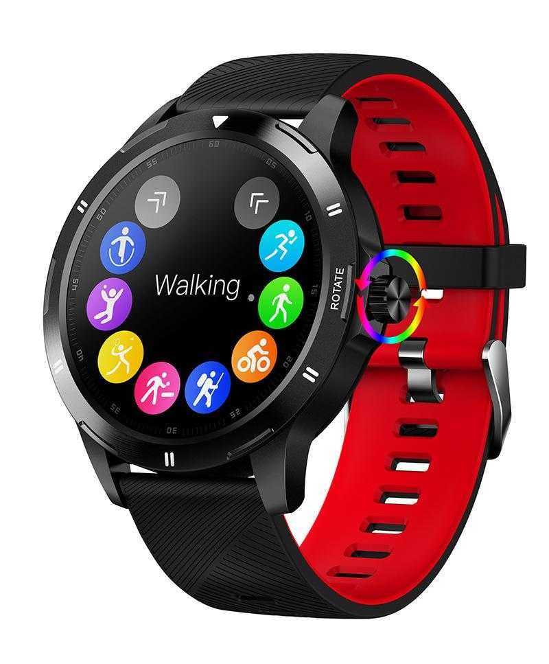 SmartWatch K15 tętno, ciśnienie, O2, powiadomienia, menu PL.