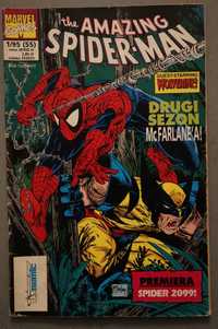 Spiderman 1/95 + Wolverine, komiks TM Semic