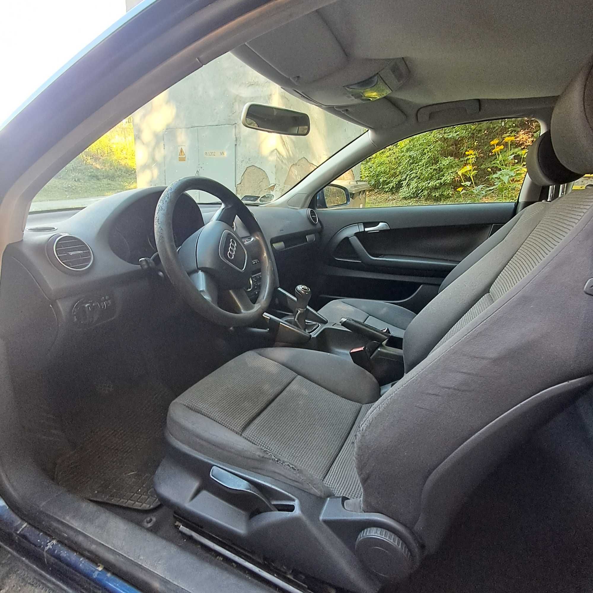 Audi A3 8P Uszkodzone