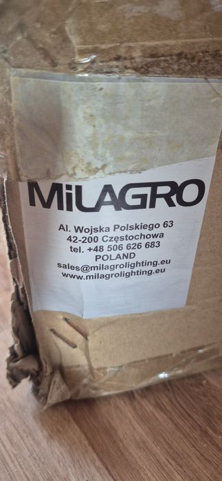 Lampa wisząca rondo led Milagro ML 319