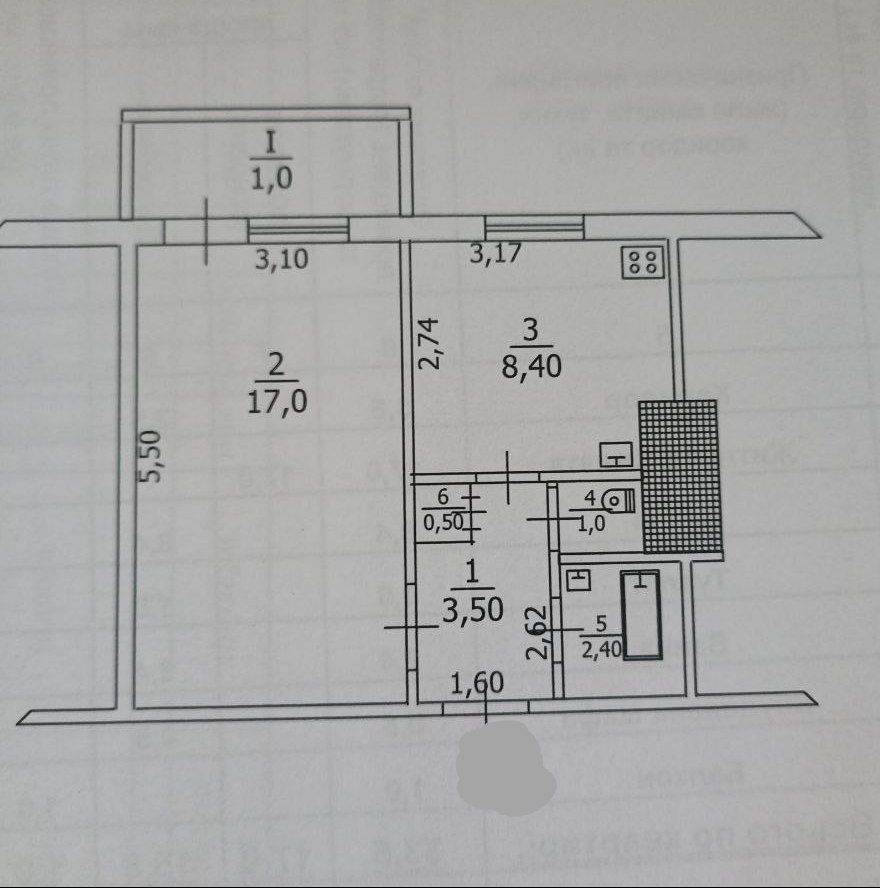 Продаж 1 кімнатної квартири