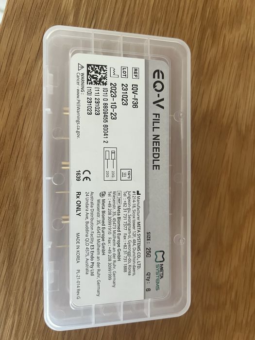 Pontas endo termoplastica