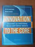 Livro Innovation to the Core - Harvard Business Press
