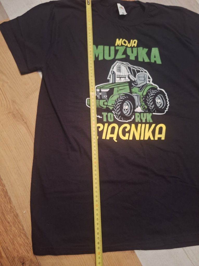 Koszulka męska  dla traktorzysty.