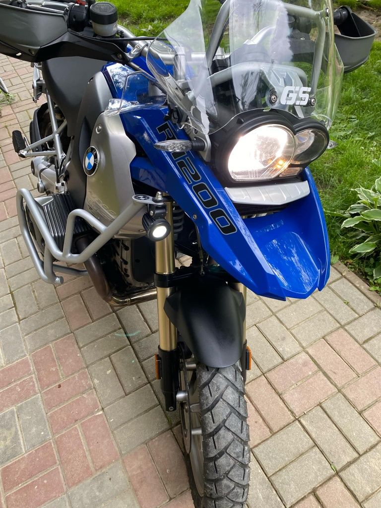 BMW GS 1200 k25 z 2009r. z trzema kuframi