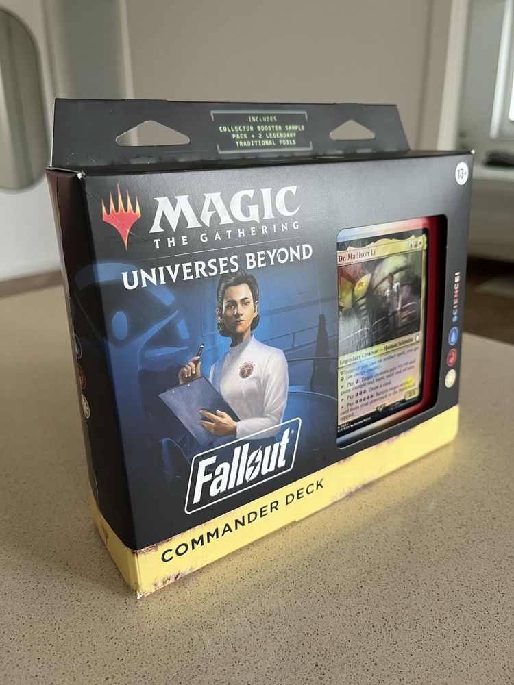 Mtg Commander Deck Fallout Science!