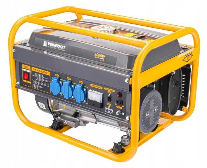 Agregat PRĄDOTWÓRCZY Generator 3000W 230V 12V AVR PM-AGR-3000M2S