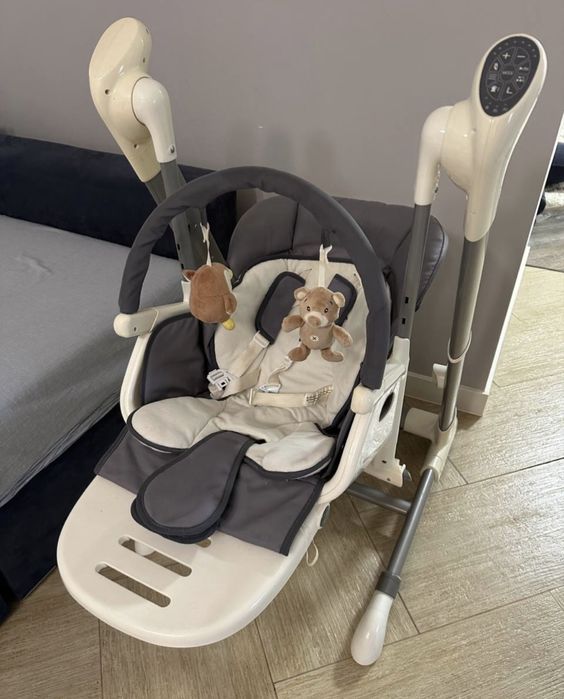 Стільчик для годування + гойдалка MominLove TwinkleDuo