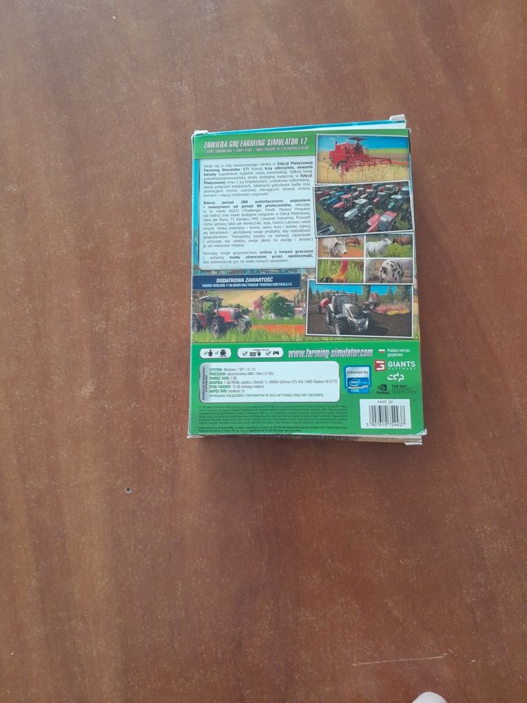Farmin simulator 17 edycja platynowana z dodatkiem