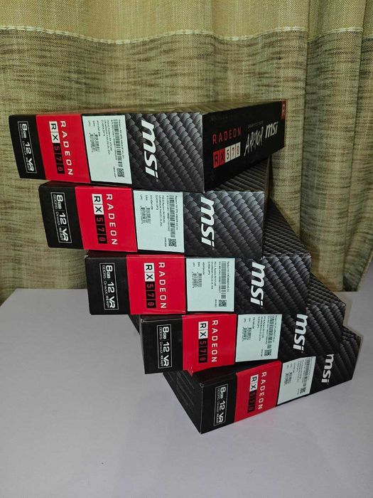 Видеокарта MSI Radeon RX 570 ARMOR OC , 8Gb