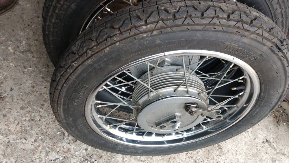 Колеса в сборе для Явы.