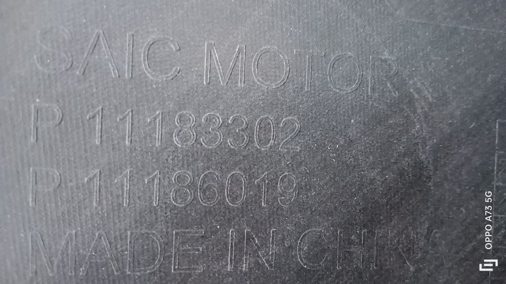 Parachoques MG 4 para choques 2022