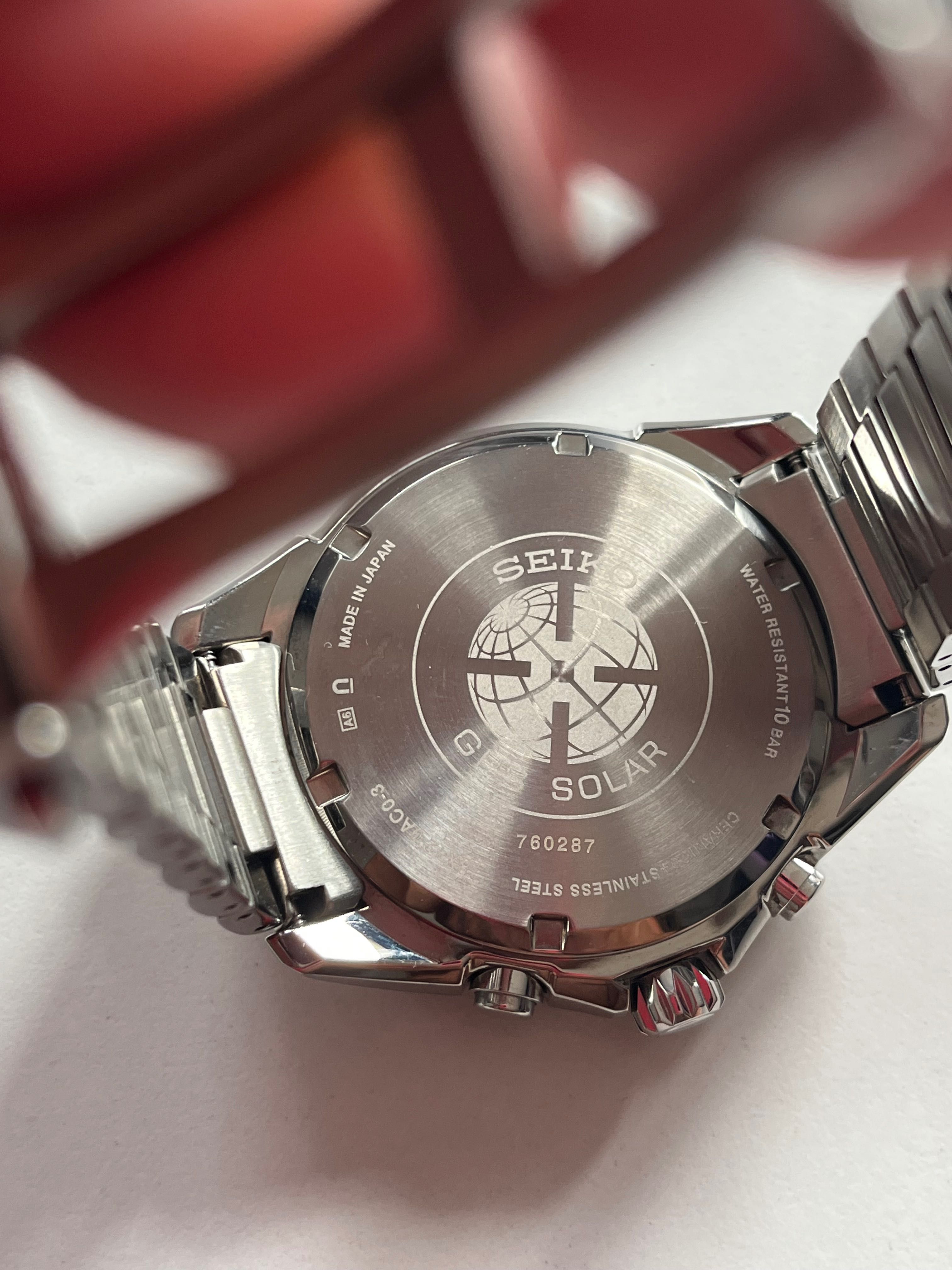 Seiko Astron 8X42-0AC0-3 gps solar 2 ogniwa instrukcja.