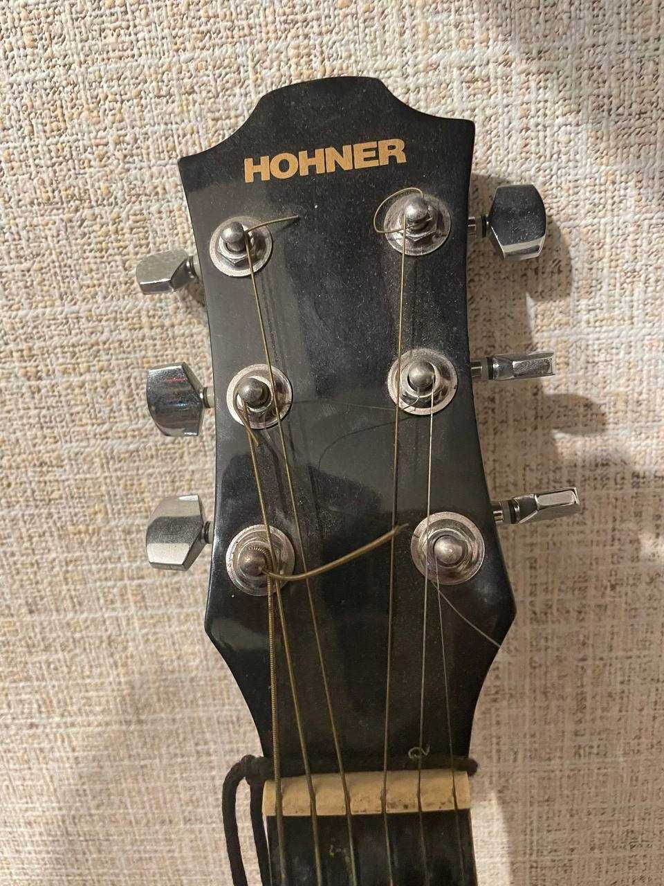 Акустика гітара Hohner HW 220 - tbk з чохлом і ременем