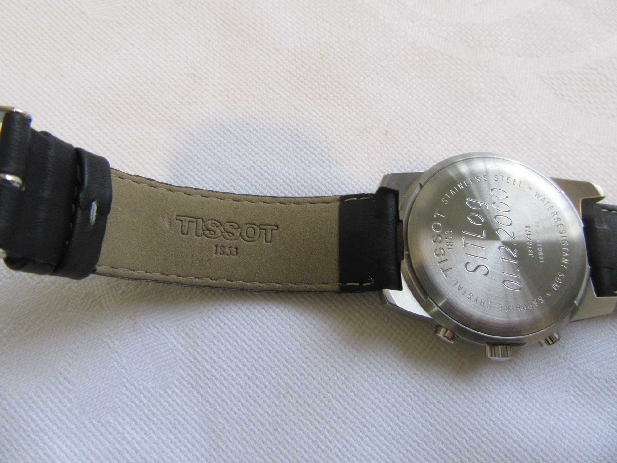 "TISSOT" ("ETA" G10 J378) - Pouco uso (2-3x)  Como novo