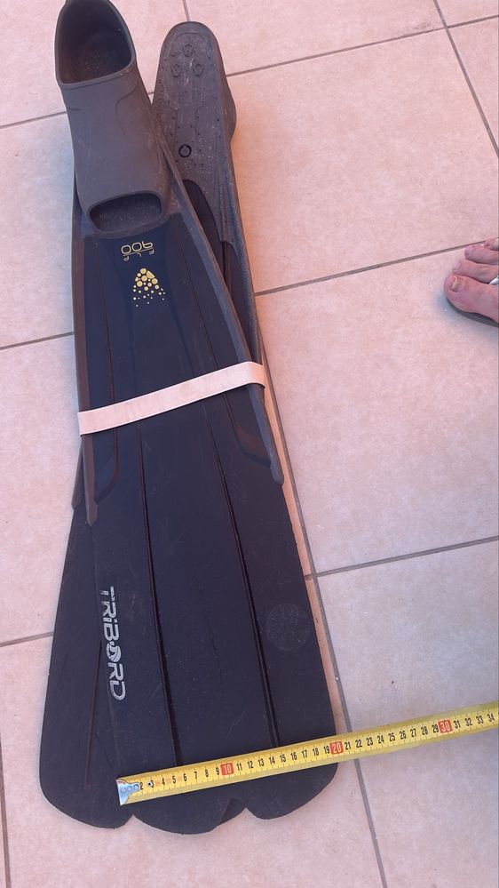 Equipamento de pesca subaquatica