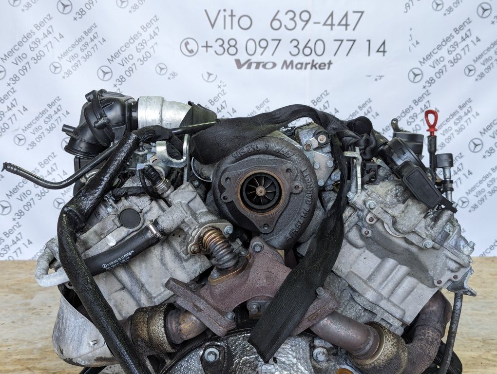 Мотор OM642 3.0cdi Vito W639 Sprinter W906 Відмінний стан! Гарантія!
