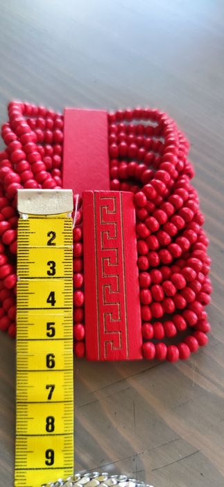 Bransoletka vintage drewno