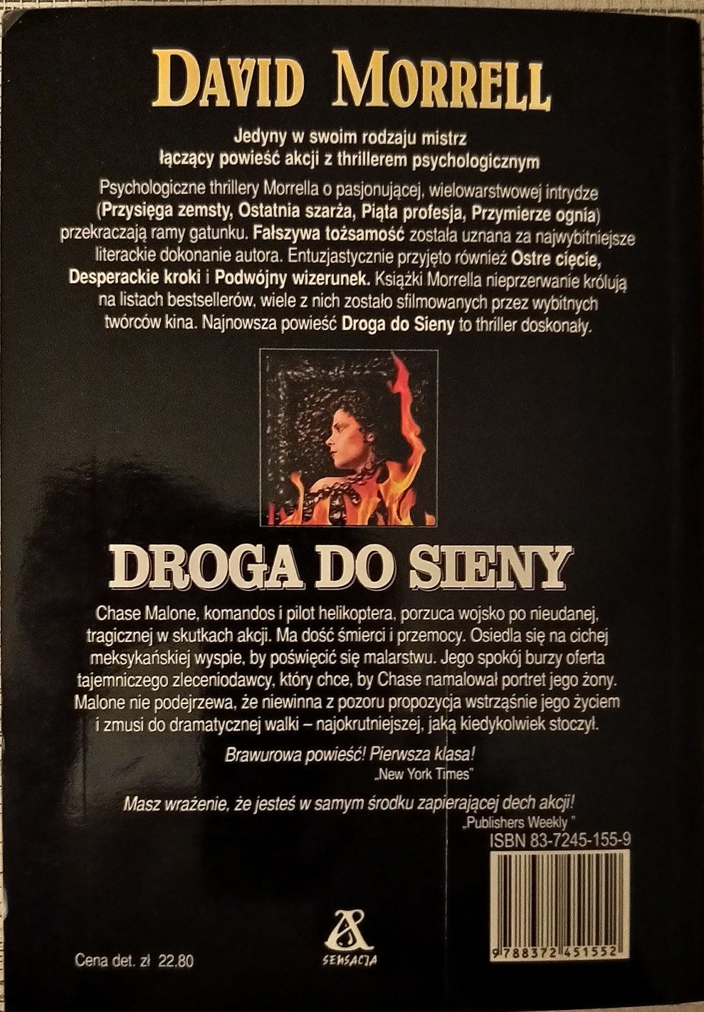 David Morrell "Droga do Sieny" I polskie wydanie