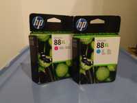 HP 88XL tusz oryginalny magenta cyan C9392AE C9391AE