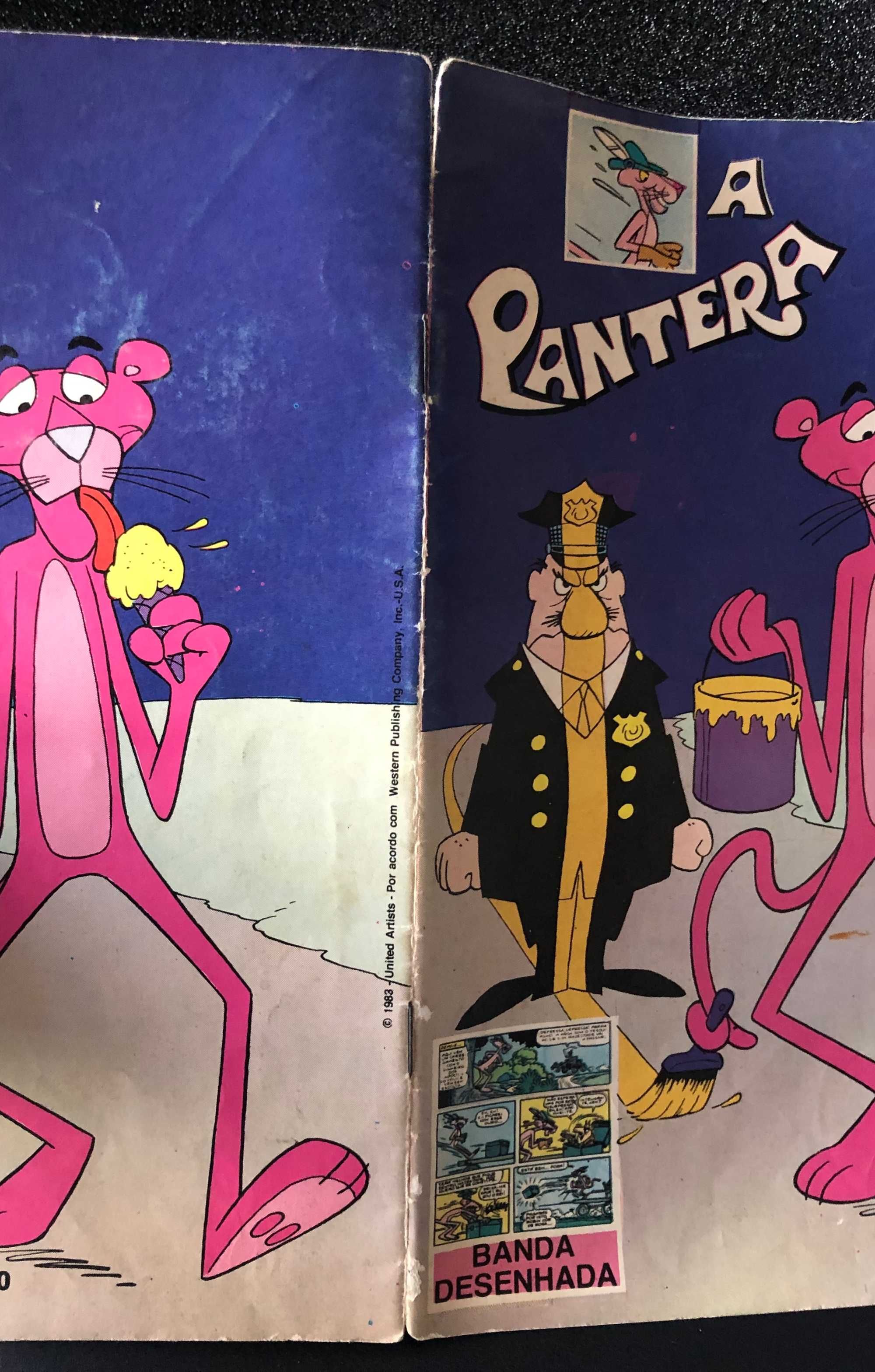 A Pantera Rosa Nº1 - 1983 - Banda Desenhada - Disvenda