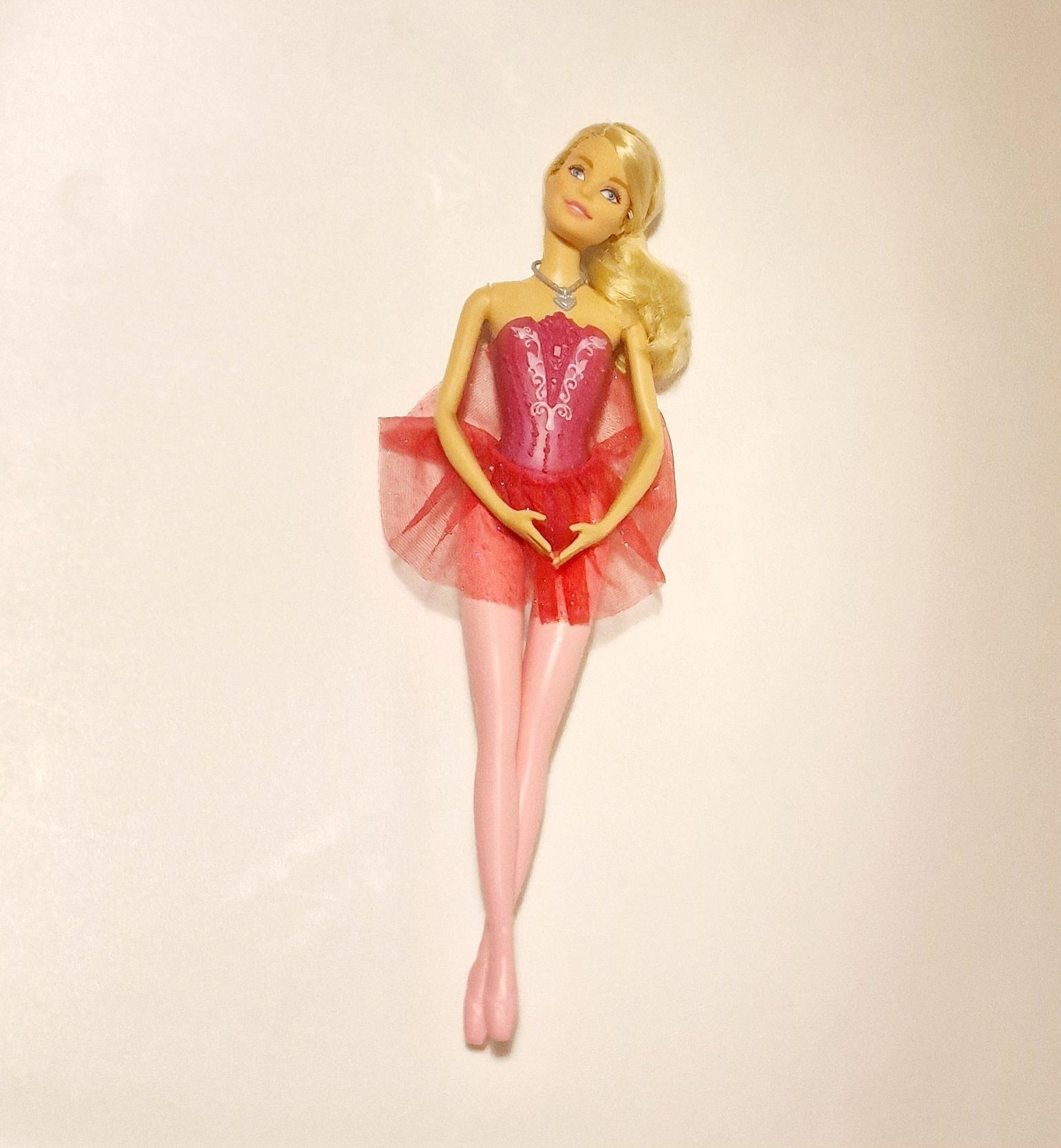 Barbie lalka baletnica róż blond