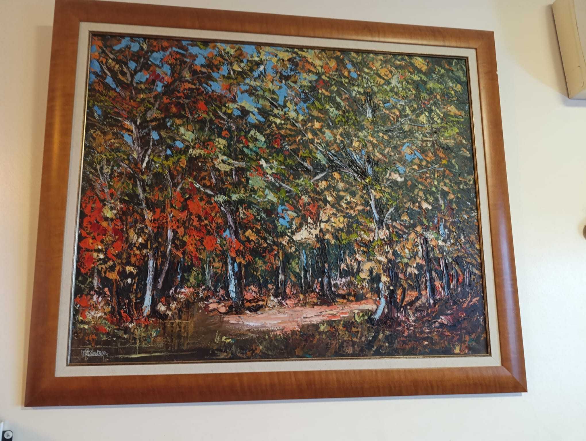 Quadros a Oleo pelo pintor Oliveira em 1973