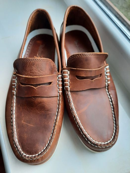 Timberland мокасини топсайдери, натуральна шкіра, 43