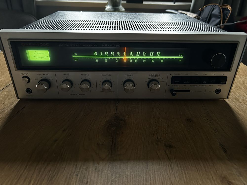 Amplituner Kenwood KR- 4050 ladny klasyk vintage