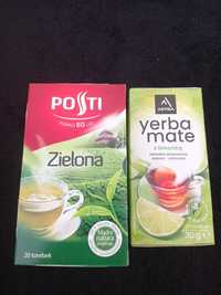 Zielona herbata i yerba mate