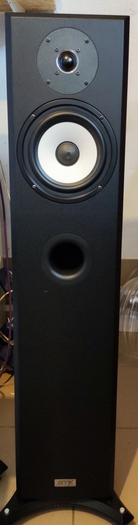 STX Electrino kolumny + subwoofer + centralny + yamaha amplituner