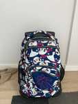 Mochila Totto pandas azul e branca