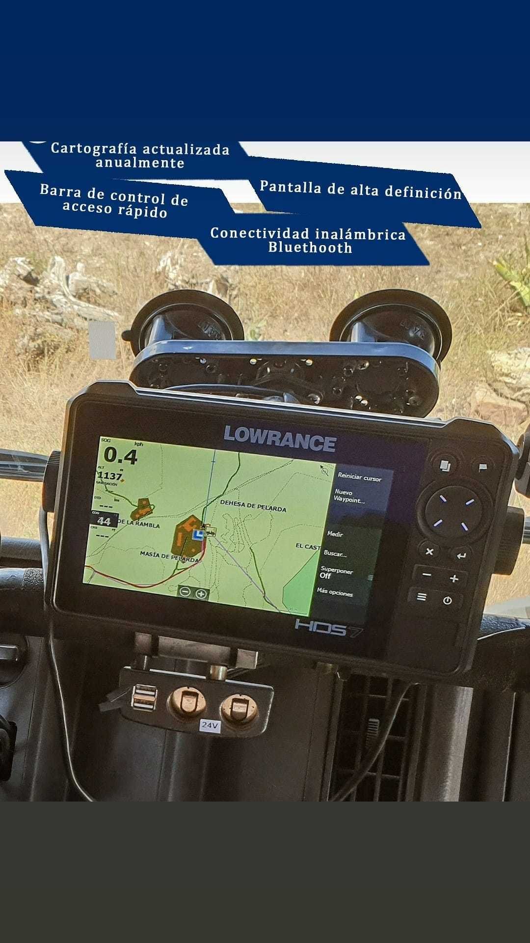 GPS Offroad Lowrance  ELITE FS 7"   Pesca MAR E OPC. OFFROAD + AFRICA