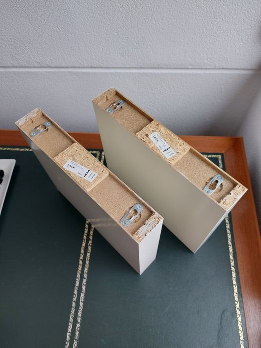 Prateleiras brancas IKEA. Novas