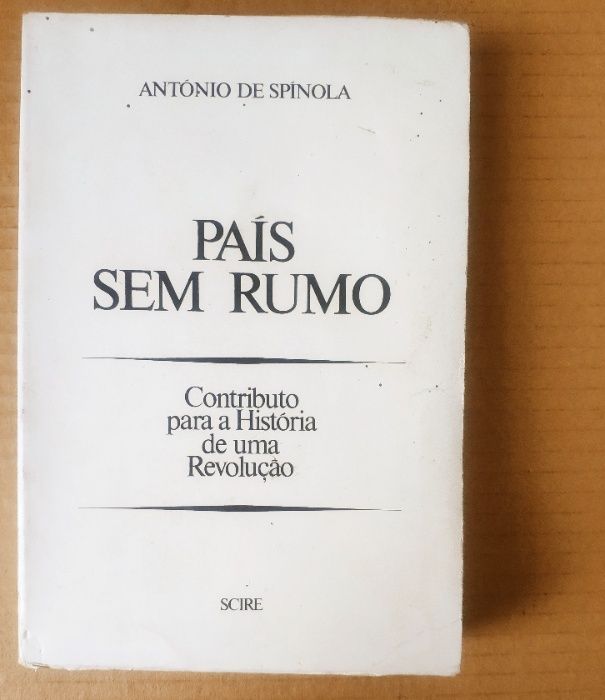 ANTÓNIO DE SPÍNOLA - Livros