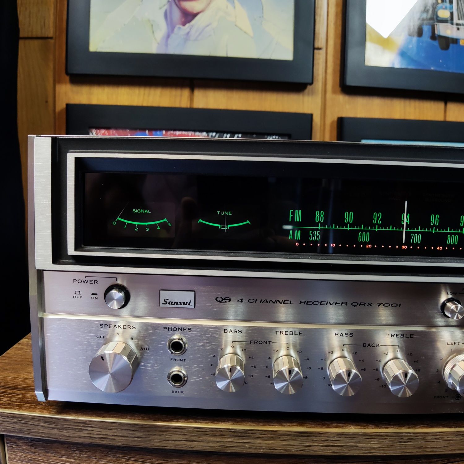 Amplituner Sansui QS 4-channel receiver QRX-7001 MONSTER Vintage