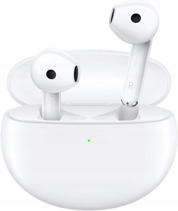 uszkodzone bezprzewodowe douszne słuchawki oppo enco air2 białe opis