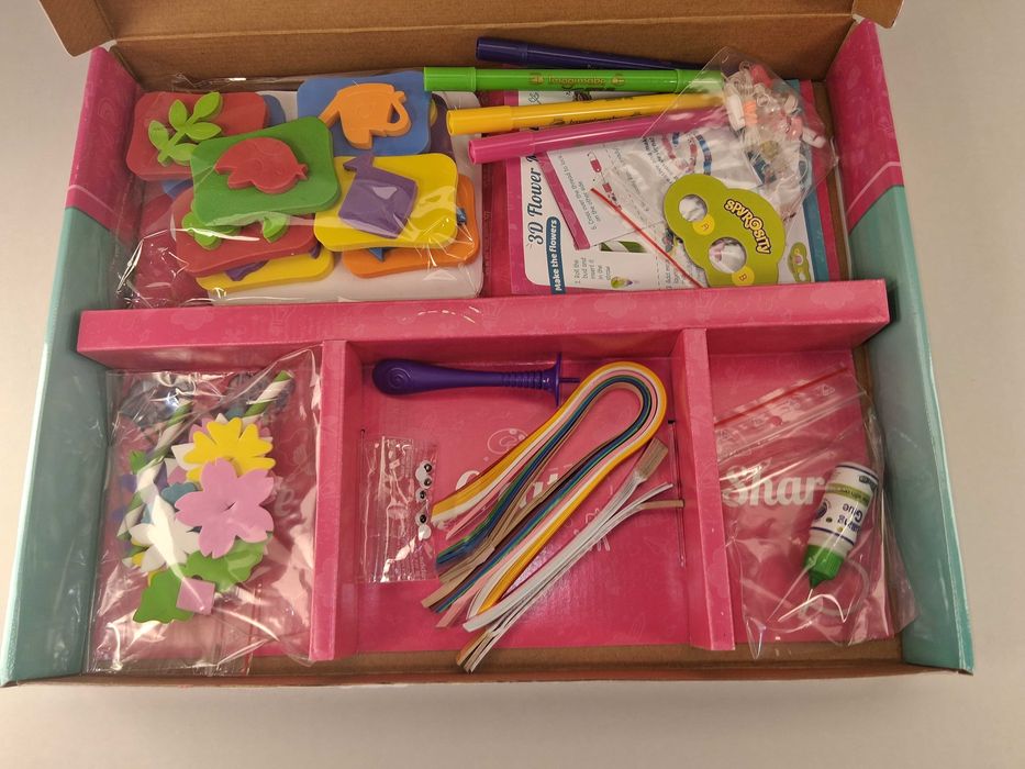 N174 Zestaw Kreatywny DIY Fabulous Craft Kit 20 Działań Nowy