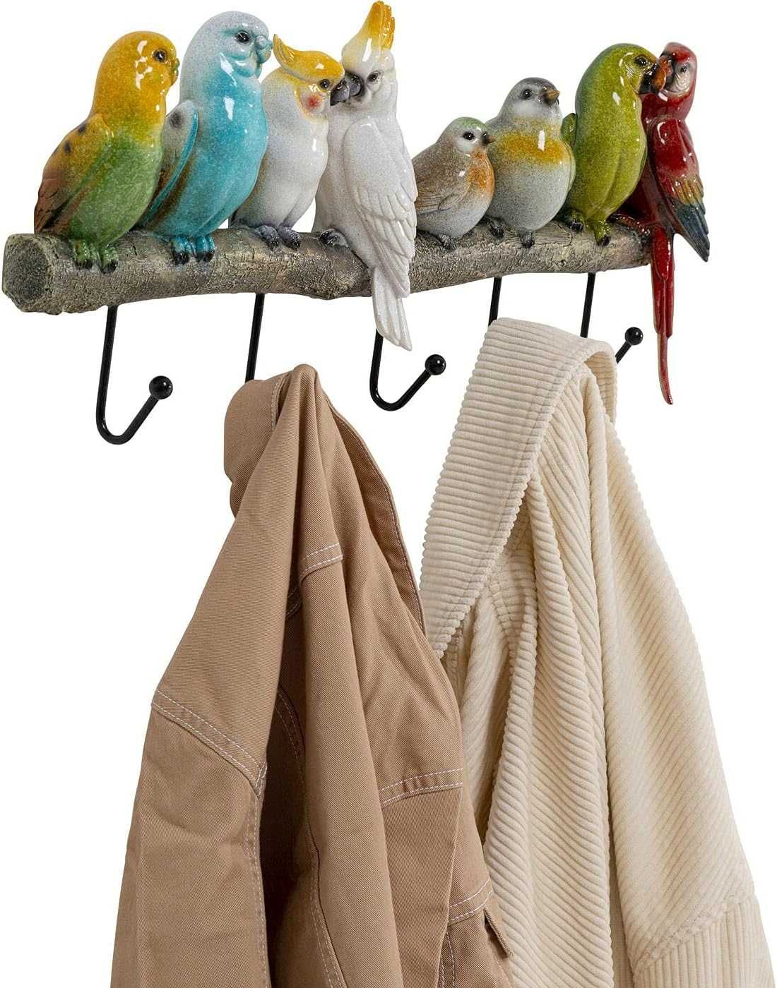 Вішалка для одягу Kare Exotic Birds настінна 24 x 54 x 6,5 см