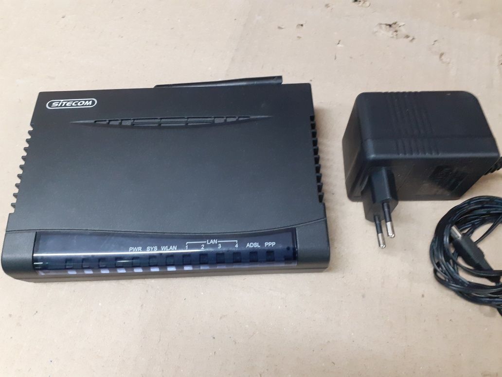 Modem Router ADSL Wireless Sitecom