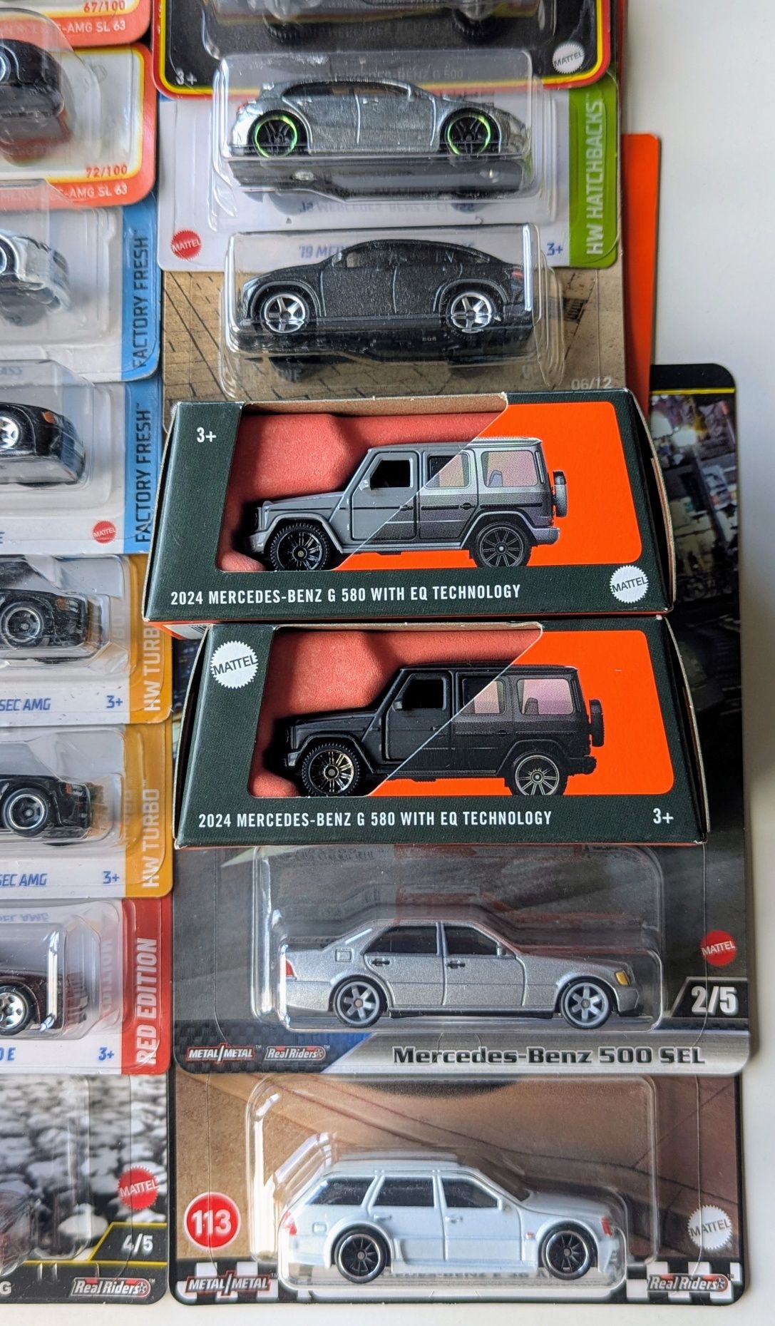 Mercedes-Benz Hot Wheels Matchbox Хот Вілс Мачбокс Мерседес
