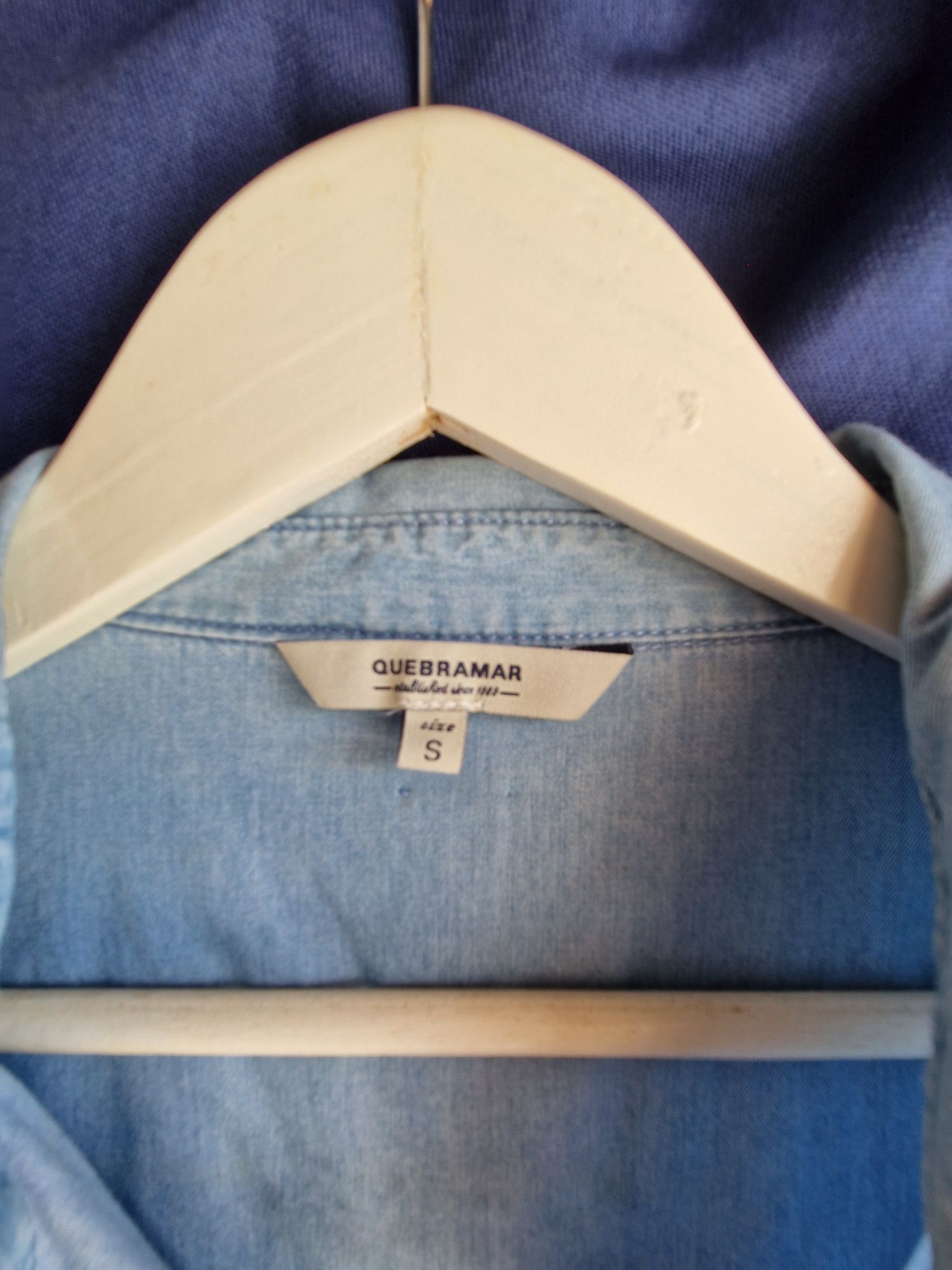 Camisa de ganga quebramar, S