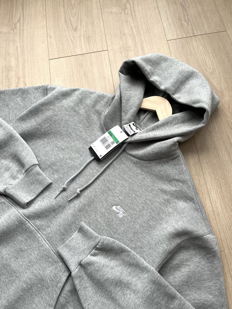 Оригінал Nike SB (M,L) Fleece Essential Logo Худи Кофта Худі FV7351