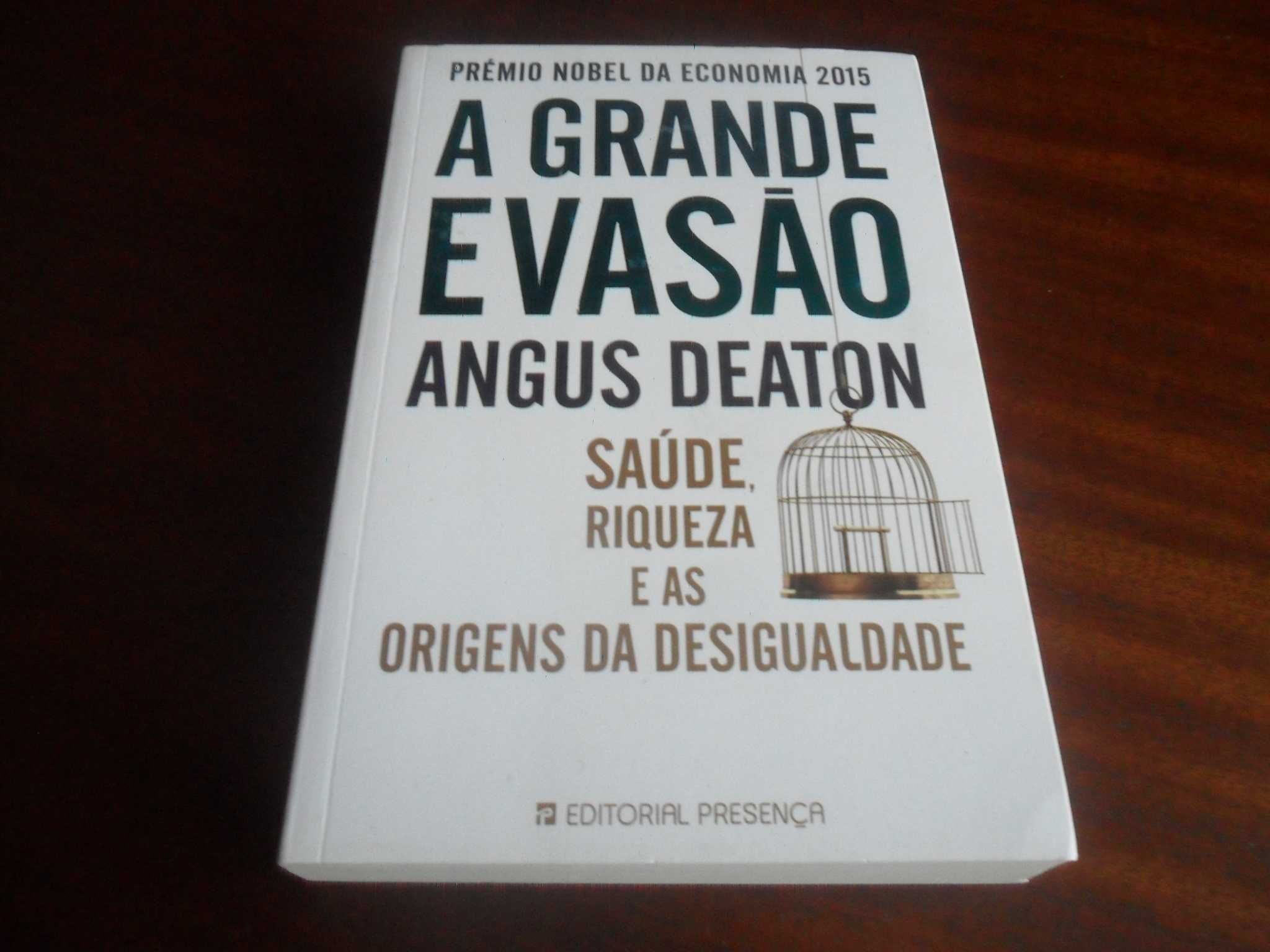 A Grande Evasão-Saúde, Riqueza e as Origens da Desigualdade -A. Deaton