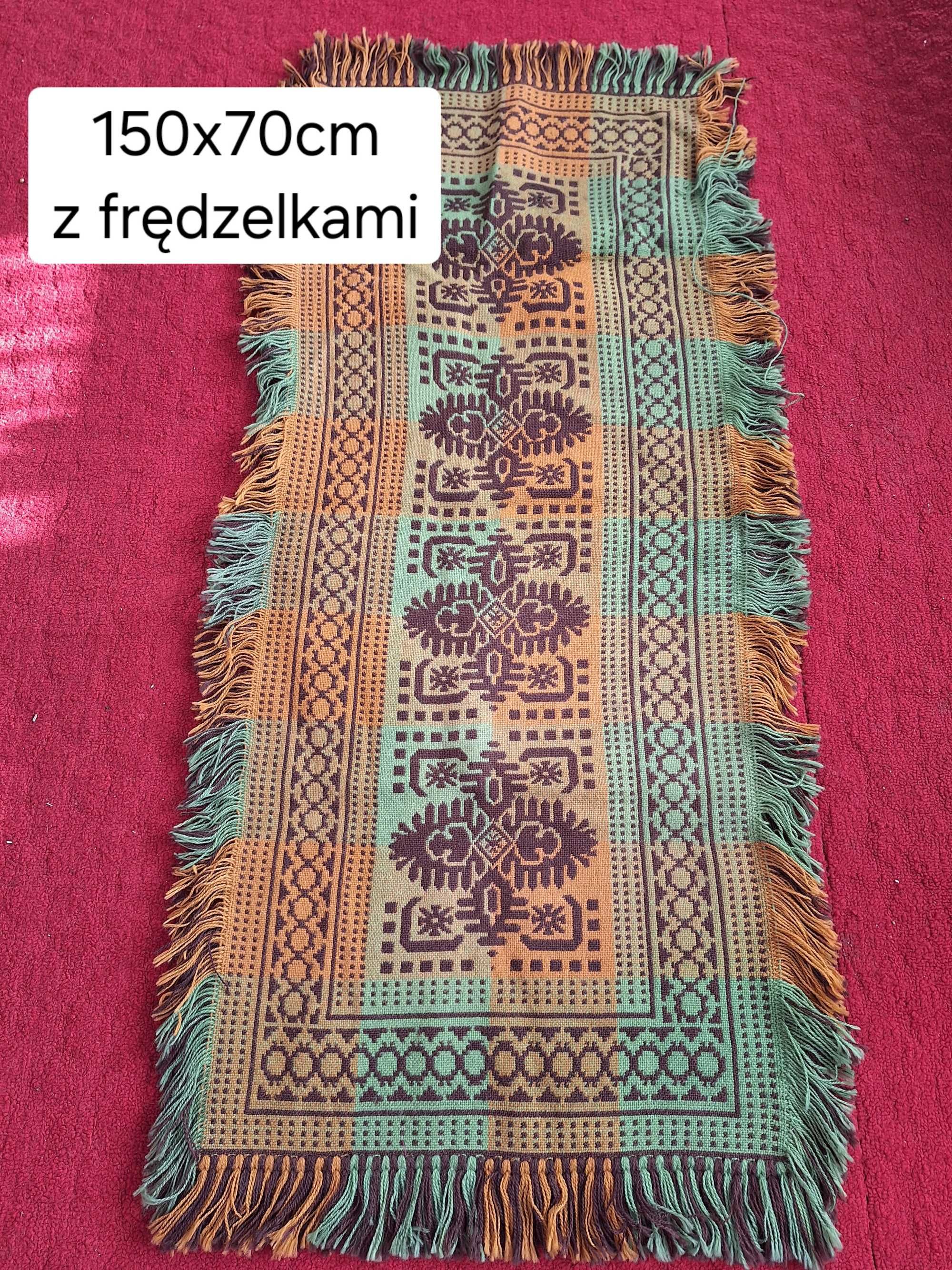 narzuta na fotel kilim prl