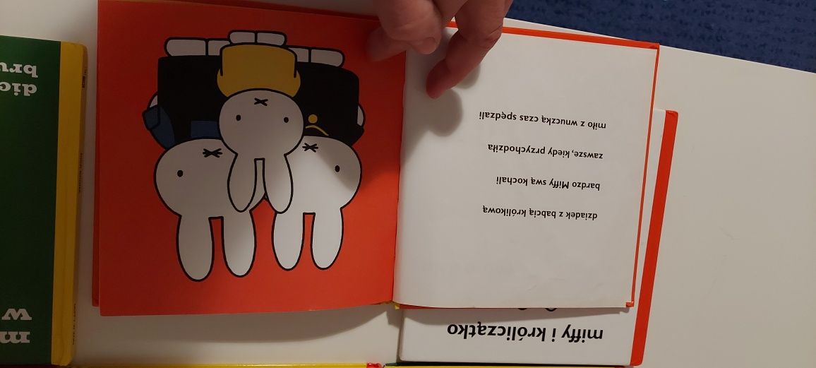 Zestaw 4 książeczek  dla dzieci Miffy Dick Bruna