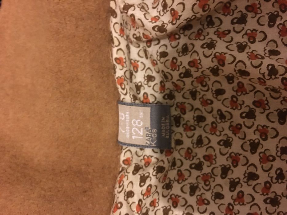 Casaco comprido fazenda forrado em bom estado