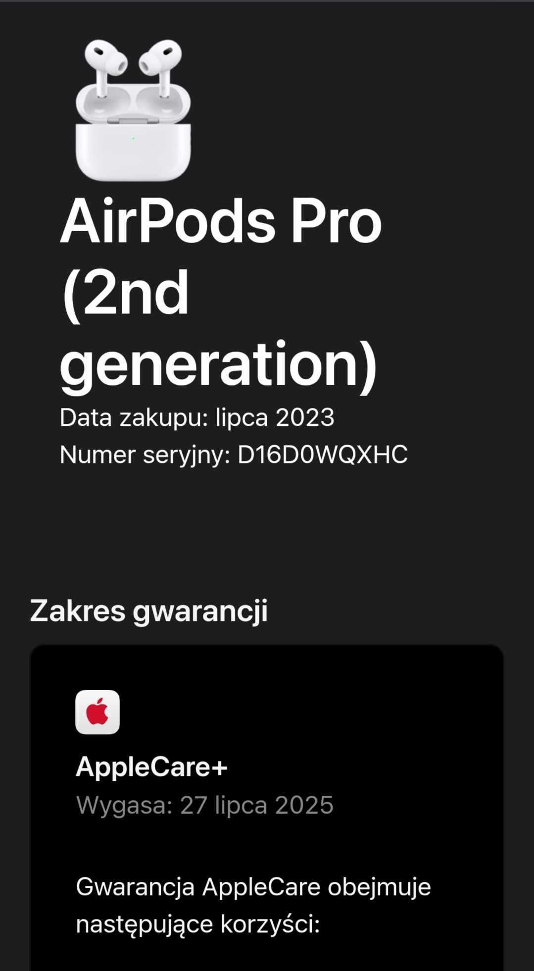 AirPods pro 2 generacja (+gwarancja)